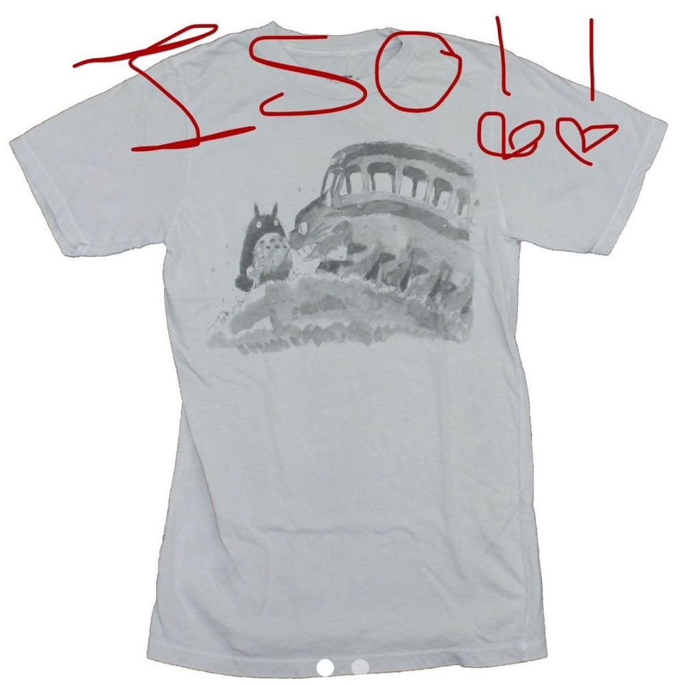 In search of: my neighbor totoro cat bus tee shirt
